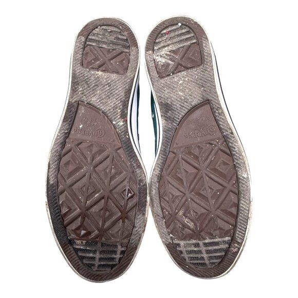 Converse Unisex All Star High A04544F Green White Sneakers Shoes Size 6 Men 8 W - Picture 3 of 16